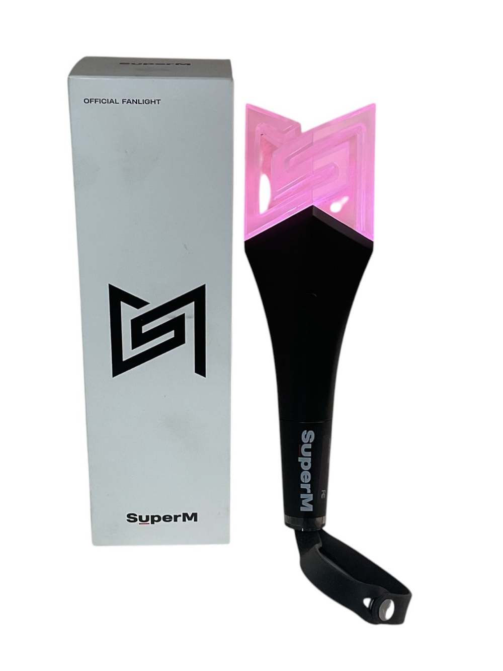 SuperM Official Fanlight Light Stick K-Pop SM Entertainment Bluetooth w/ Box